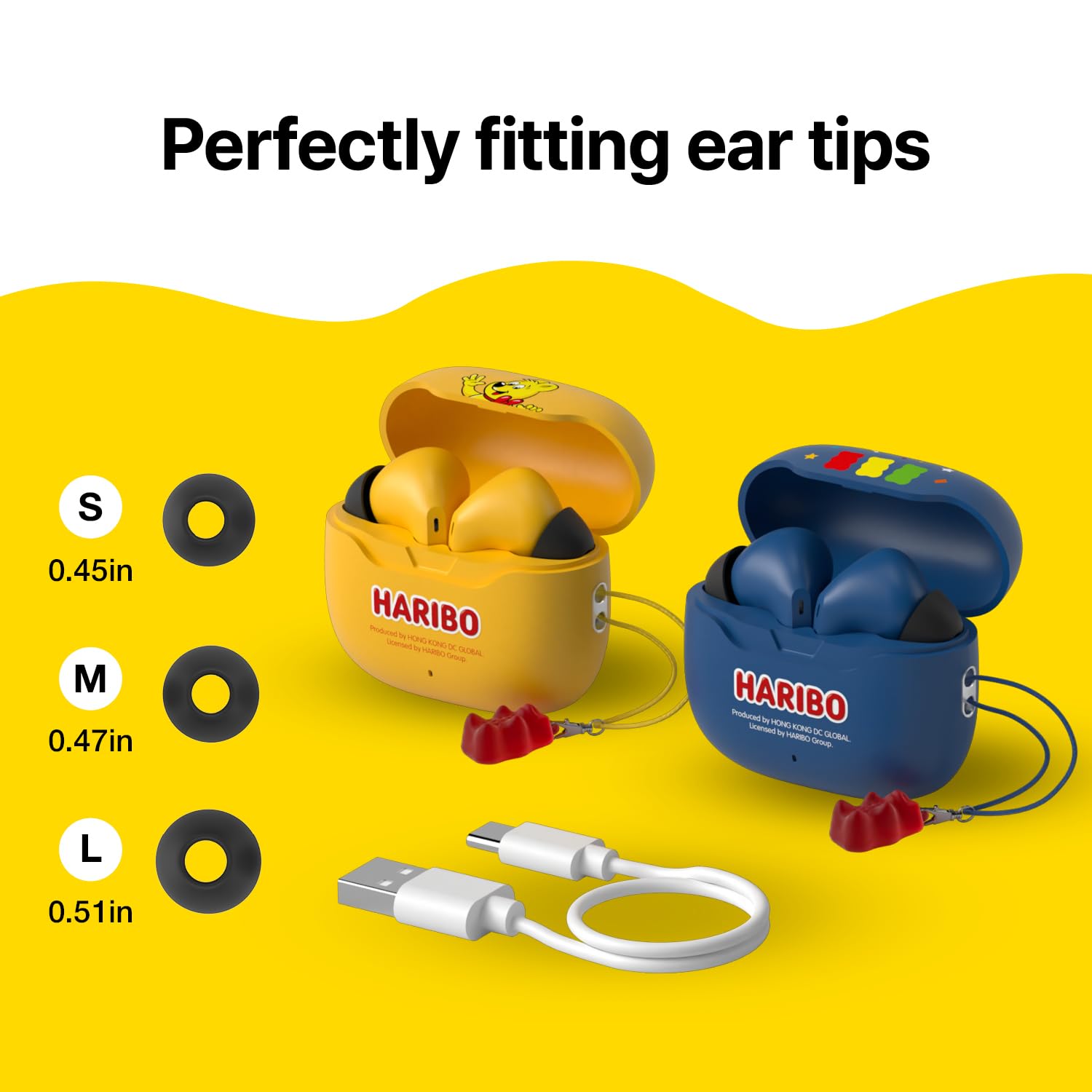 【新品、未開封】HARIBO Bluetooth 5.4 イヤフォン 新品、未開封】HARIBO Bluetooth 5.4 イヤフォン 新品、未開封