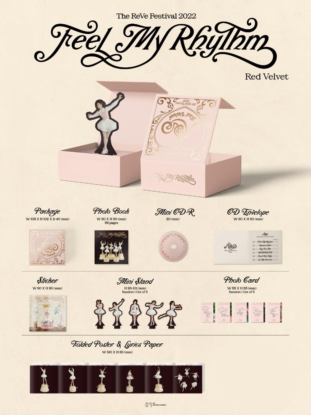 Amazon.com: RED VELVET - THE REVE FESTIVAL 2022 : FEEL MY RHYTHM