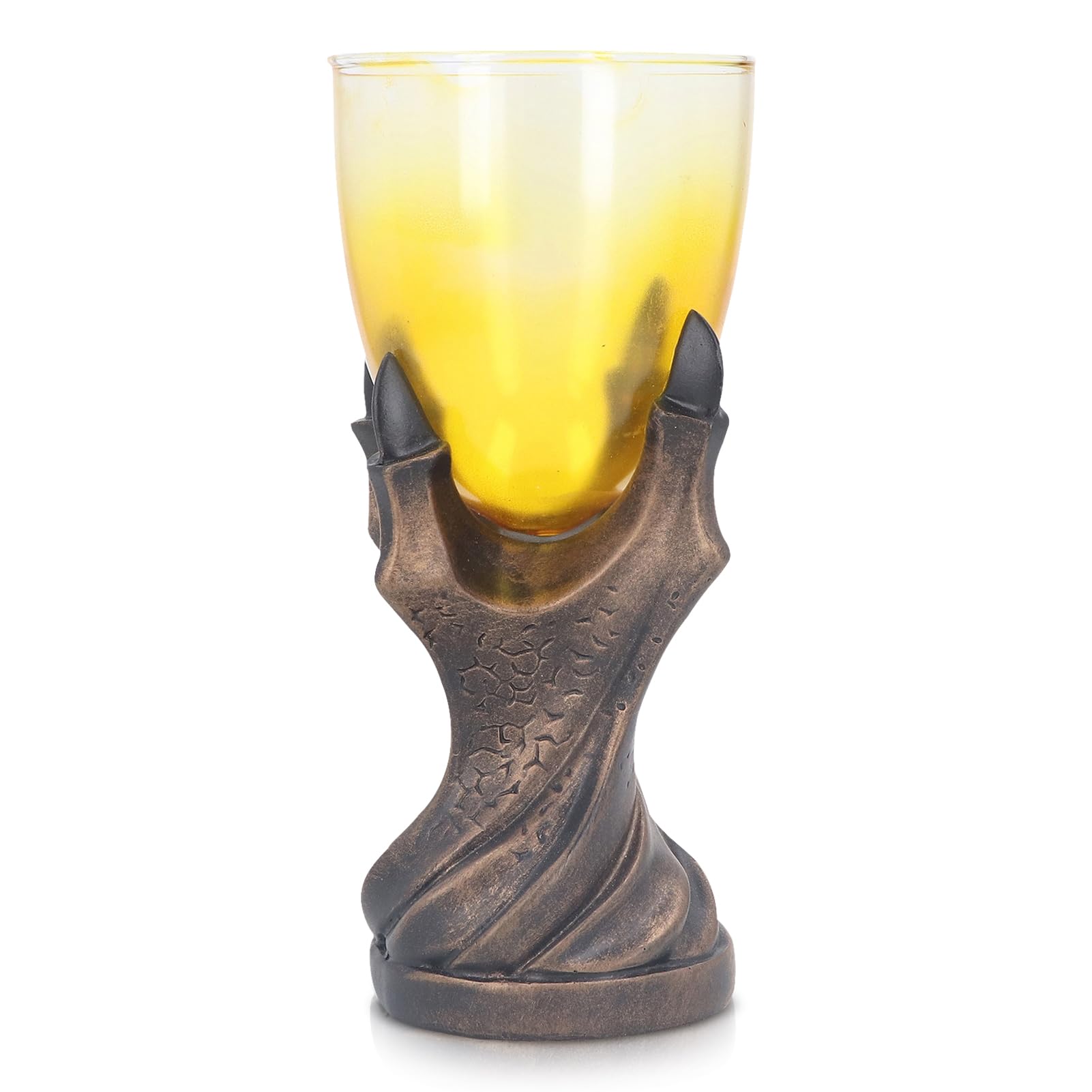 Skull Goblet, Skull Claw Chalice 3D Skull Goblet Drinking Cup Medieval Skeleton Chalice Cup Claw Chalices Ghost Hand Wine Glass Halloween Skull Wine Goblet for Halloween Party Cocktail Whiskey