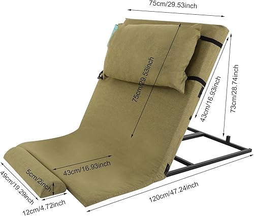 Miniatura 2 de Respaldo de elevación eléctrico para cama, respaldo de cama ajustable con control remoto, fuerte capacidad de carga para embarazadas,