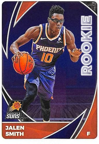 Miniatura 1 de 2020-21 Panini Stickers #441 Jalen Smith Rookie Sticker Official NBA Basketball Album Sticker Measuring 2.75 inch tall X 2 inches wide in Raw (NM or