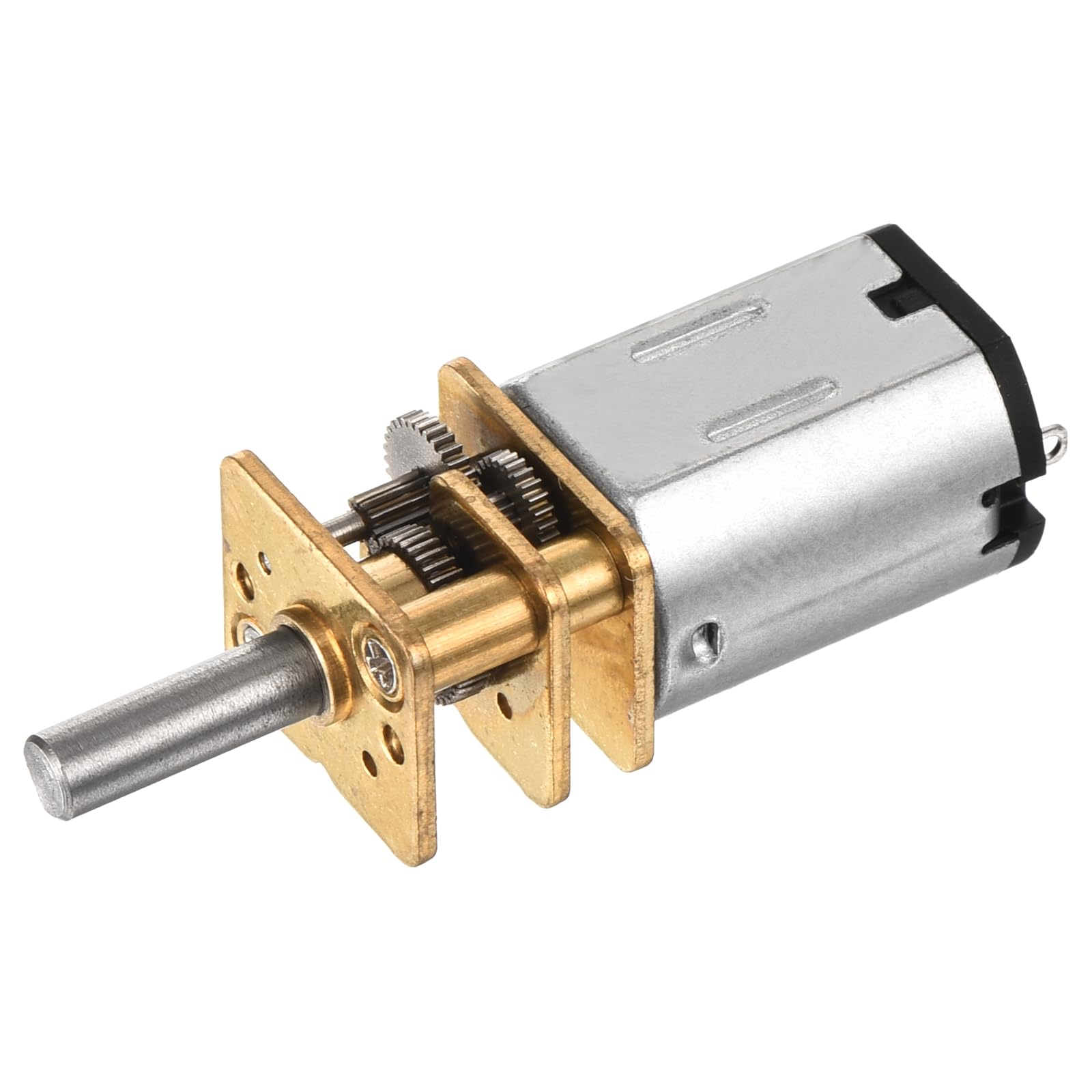 DMiotech 6V 600RPM Rated Torque 1.5 Output Shaft Length 10mm Micro DC Speed Reduction Motor Mini Metal Gearbox Motor for RC Car Robot Model DIY RC Toys Engine
