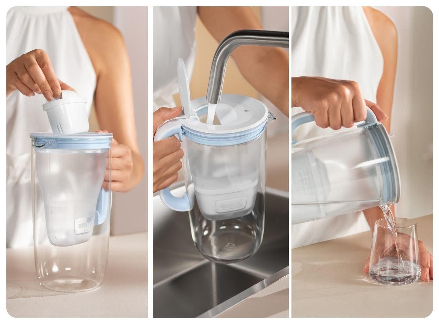 Brita Jarra Filtrante 1050452 Azul Blanco 2,5 L