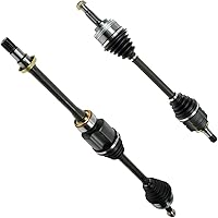 Vista 430 de TRQ Juego de conjunto de eje de transmisión CV delantero para conductor y pasajero, 2 piezas, compatible con Ford Explorer 4WD 95-01, Explorer AWD