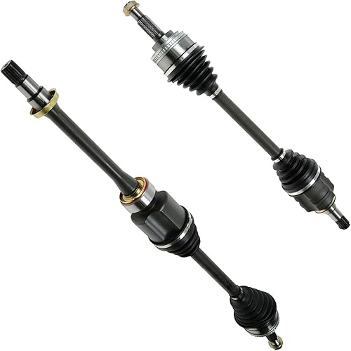 Miniatura 430 de TRQ Juego de conjunto de eje de transmisión CV delantero para conductor y pasajero, 2 piezas, compatible con Ford Explorer 4WD 95-01, Explorer AWD