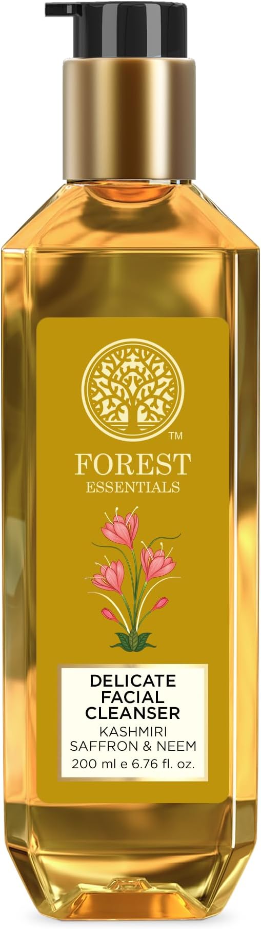 Kashmiri Saffron and Neem Delicate Facial Cleanser, 200ml