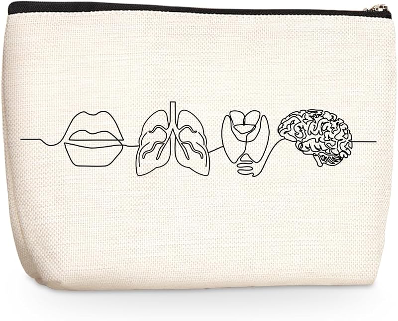 Necessaire Wenboco retangular com zíper, estampa Multicolor 1015, 1 unidade