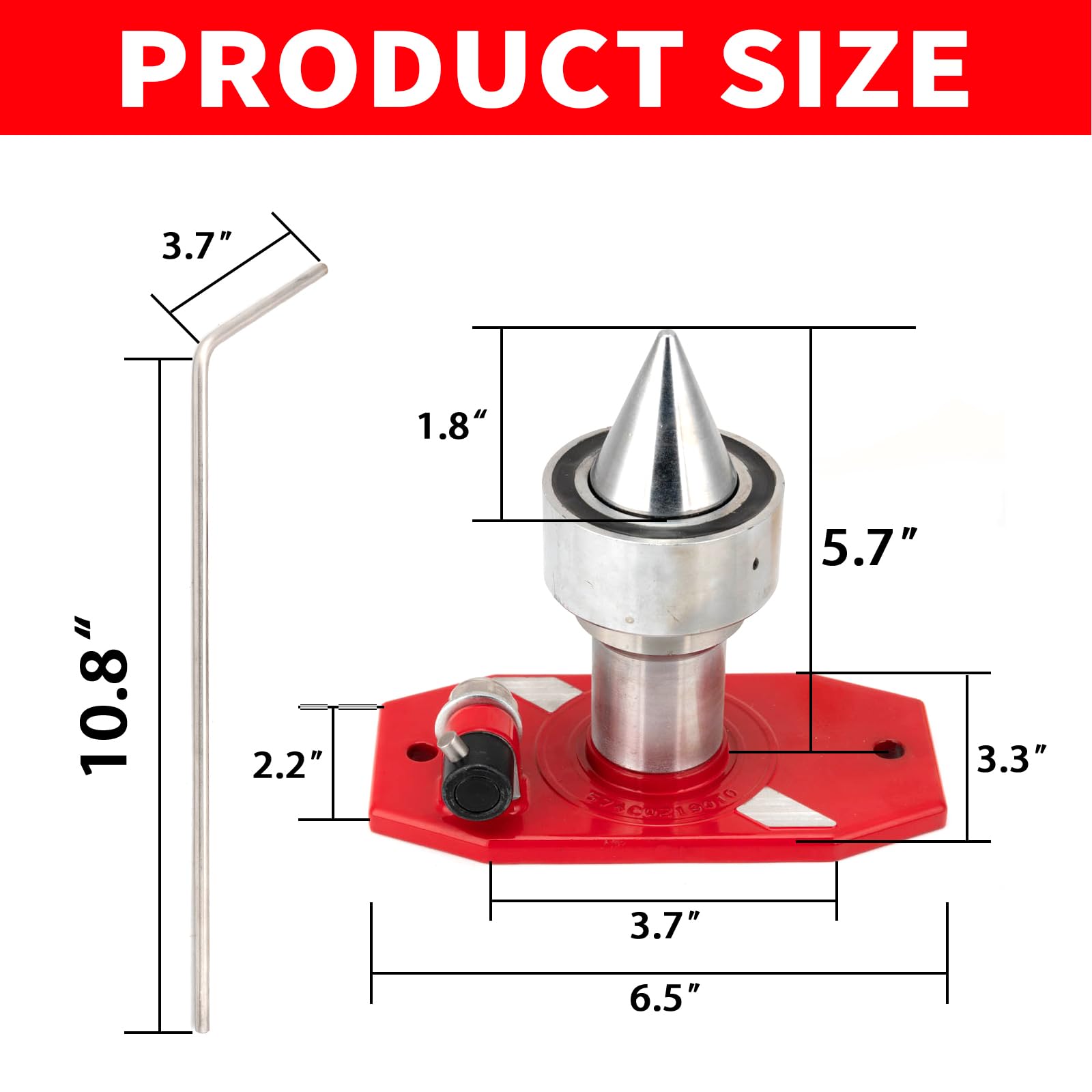 Mag1000 - Soporte equilibrador de cuchilla para cortacésped 750