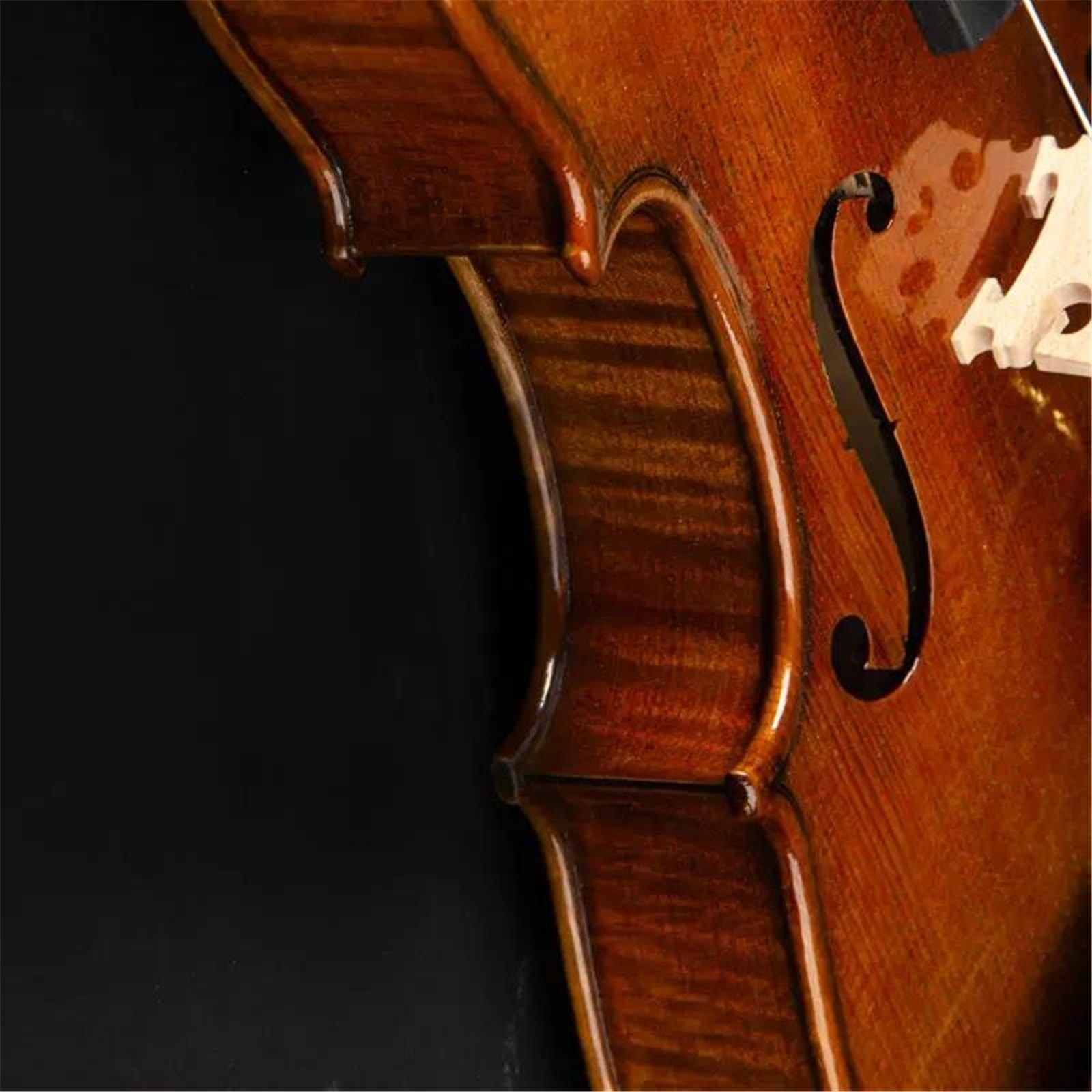 Violino Strumento Per Violino Professionale A Grandezza Naturale Per Violino Acustico In Legno Massello Adatto A Principianti E Musicisti(1/2)