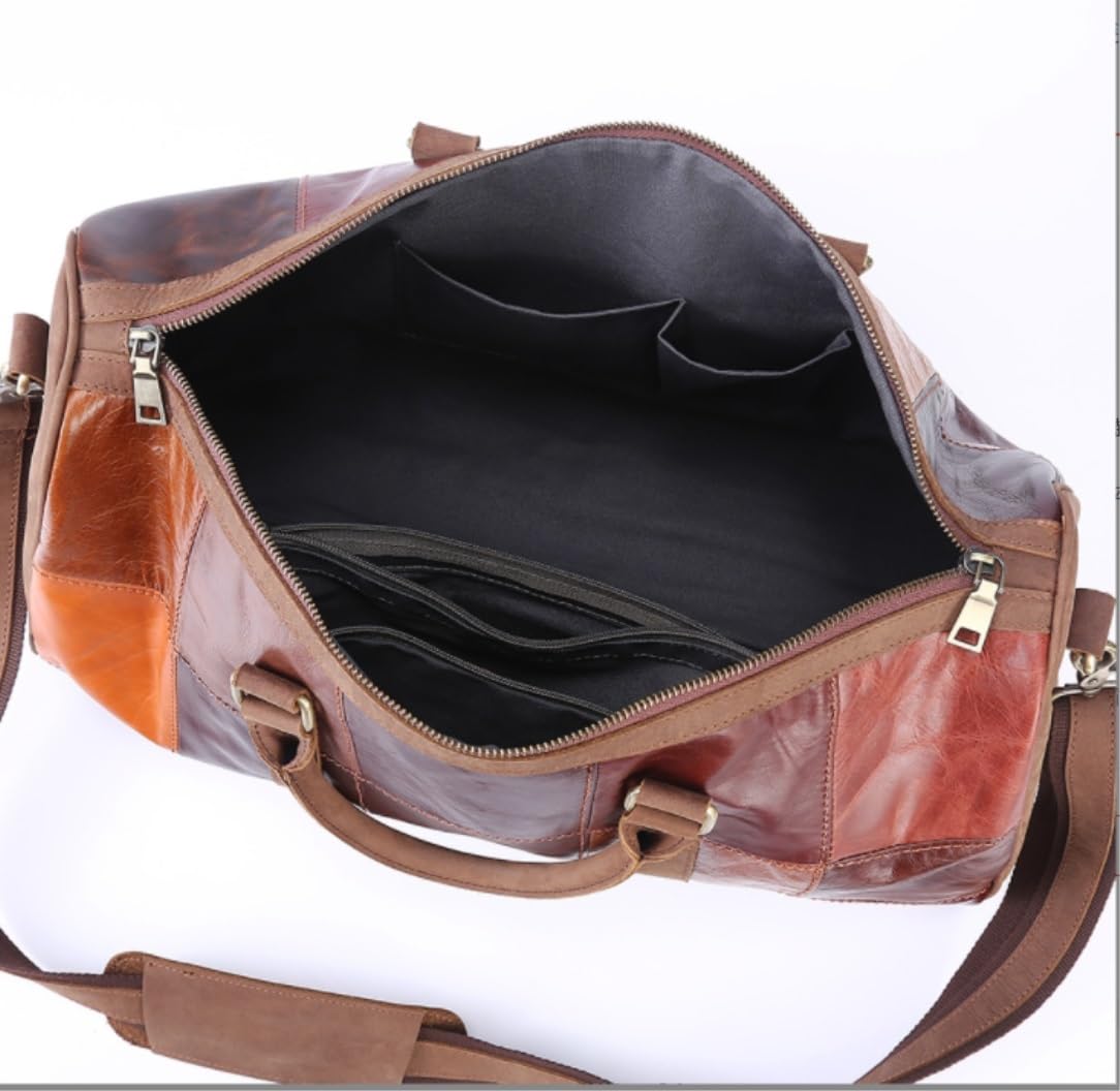 Torebka Slouchy Torba Podróżna Z Miękkiej Skóry Mężczyzna Kobieta Torebki Podróżne Cowskin Duża Torba Podróżna