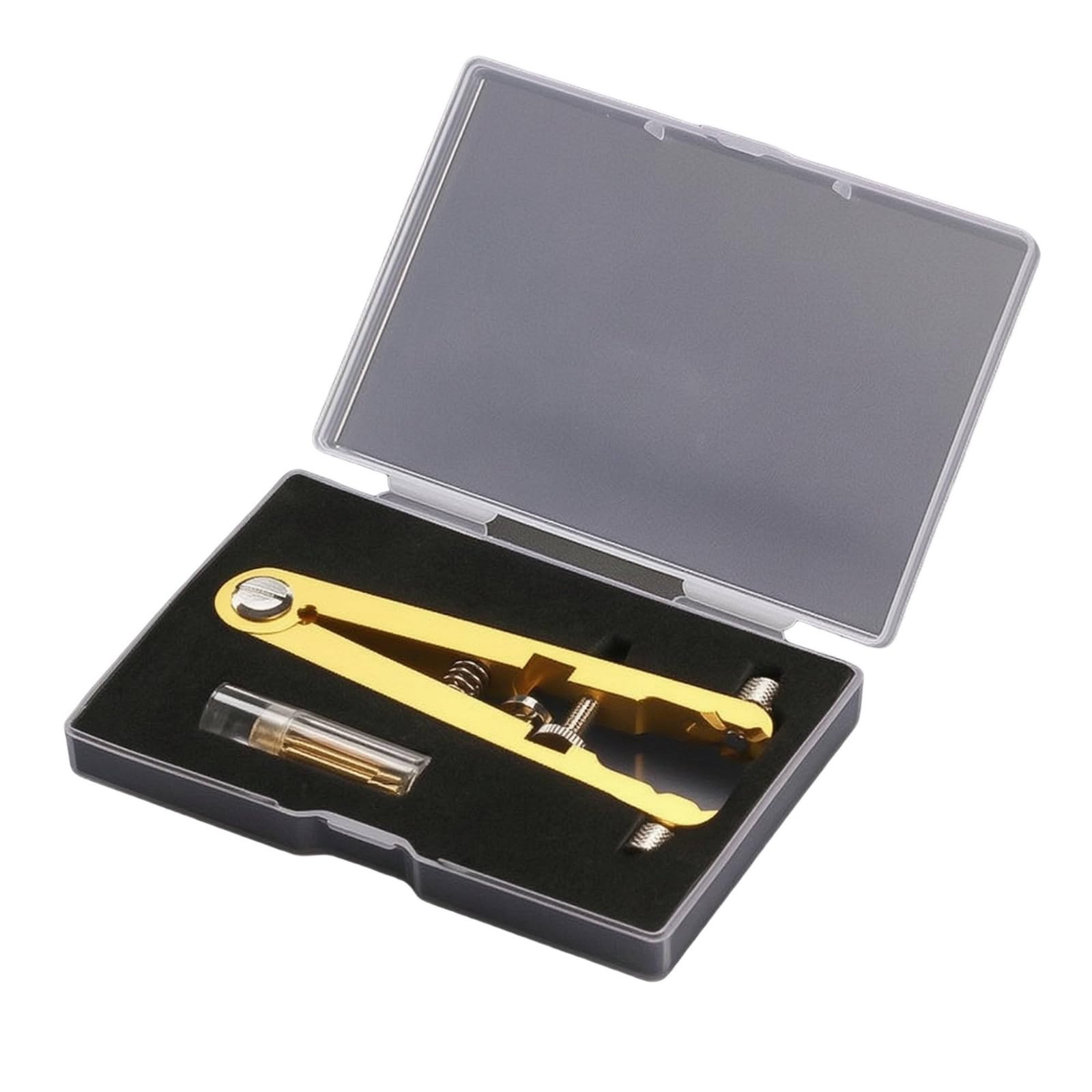 Federstegzange Geriffelt Federstegwerkzeug Ergonomisch Federstegbesteck für Uhrensammler, Armbandwechsel