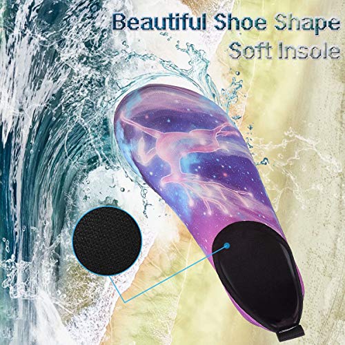 Image of YALOX Water Shoes Women's Men's Outdoor Beach Swimming Aqua Socks Quick-Dry Barefoot Shoes Surfing Yoga Pool Exercise