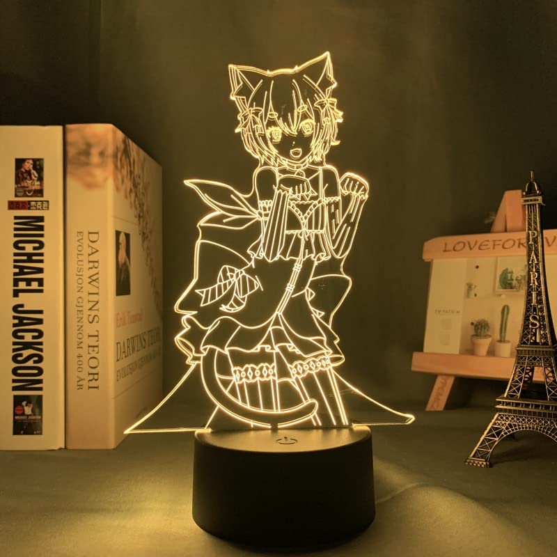 GBUSCH Re Zero Starting Led Night Light for Bedroom Deco Gift
