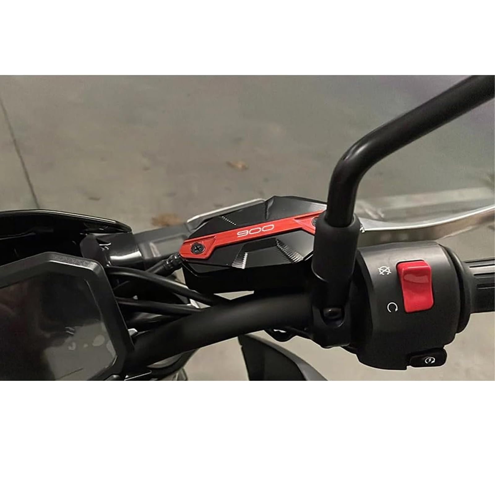 Copritappi Serbatoio Freno Per Kawasaki Z900 2017-2024 - Alluminio CNC, Verde - ZESIDIMO - Foto 2