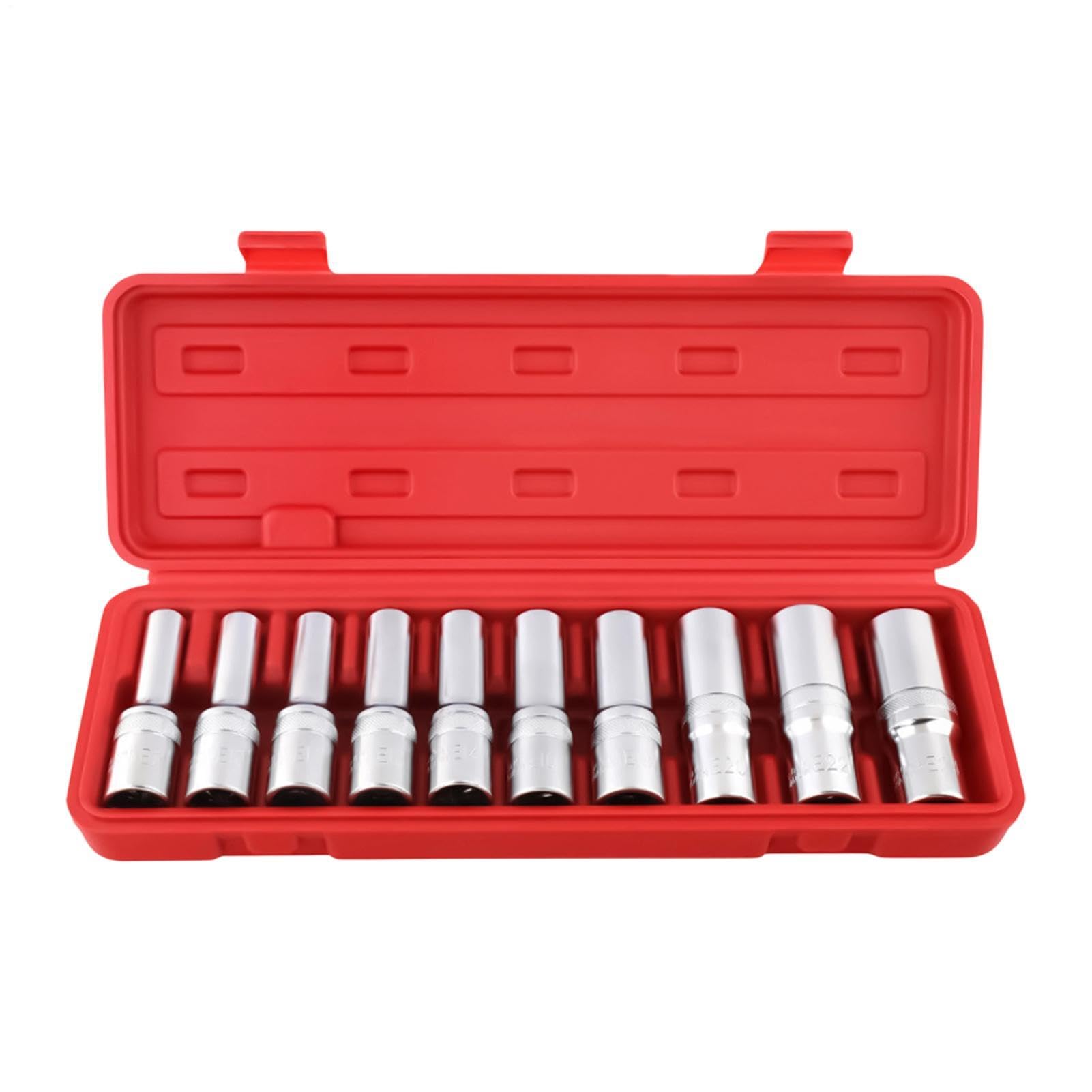 10-piece Alloy Steel Set - Star Bit Sockets | External Star Shape Torque