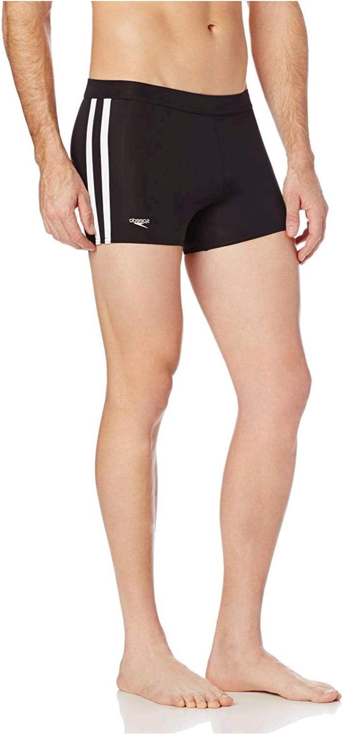 Speedo Mens Swimsuit Square Leg Splice