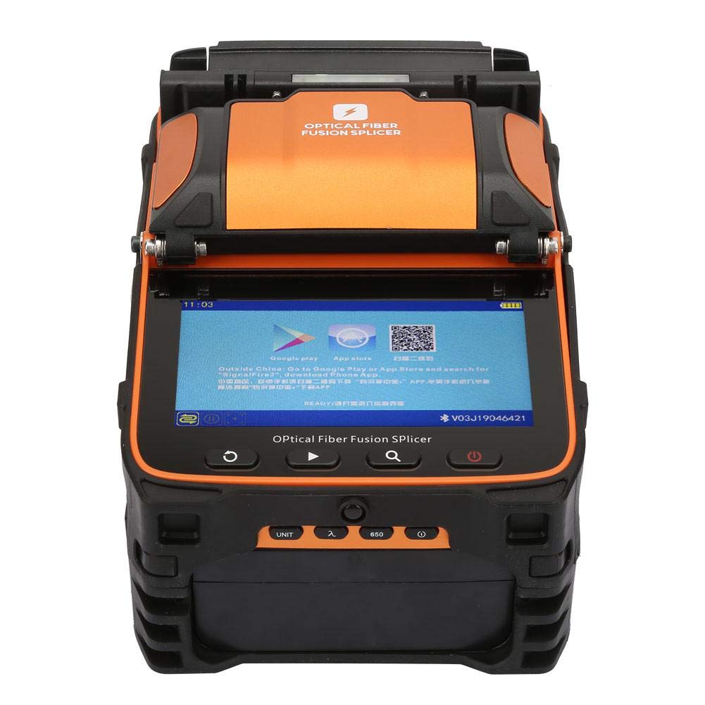 AI-9 AC 100-240V Automatic Optic Welding Machine High Efficiency Optical Fusion Splicer for Optical Fiber(British regulatory)