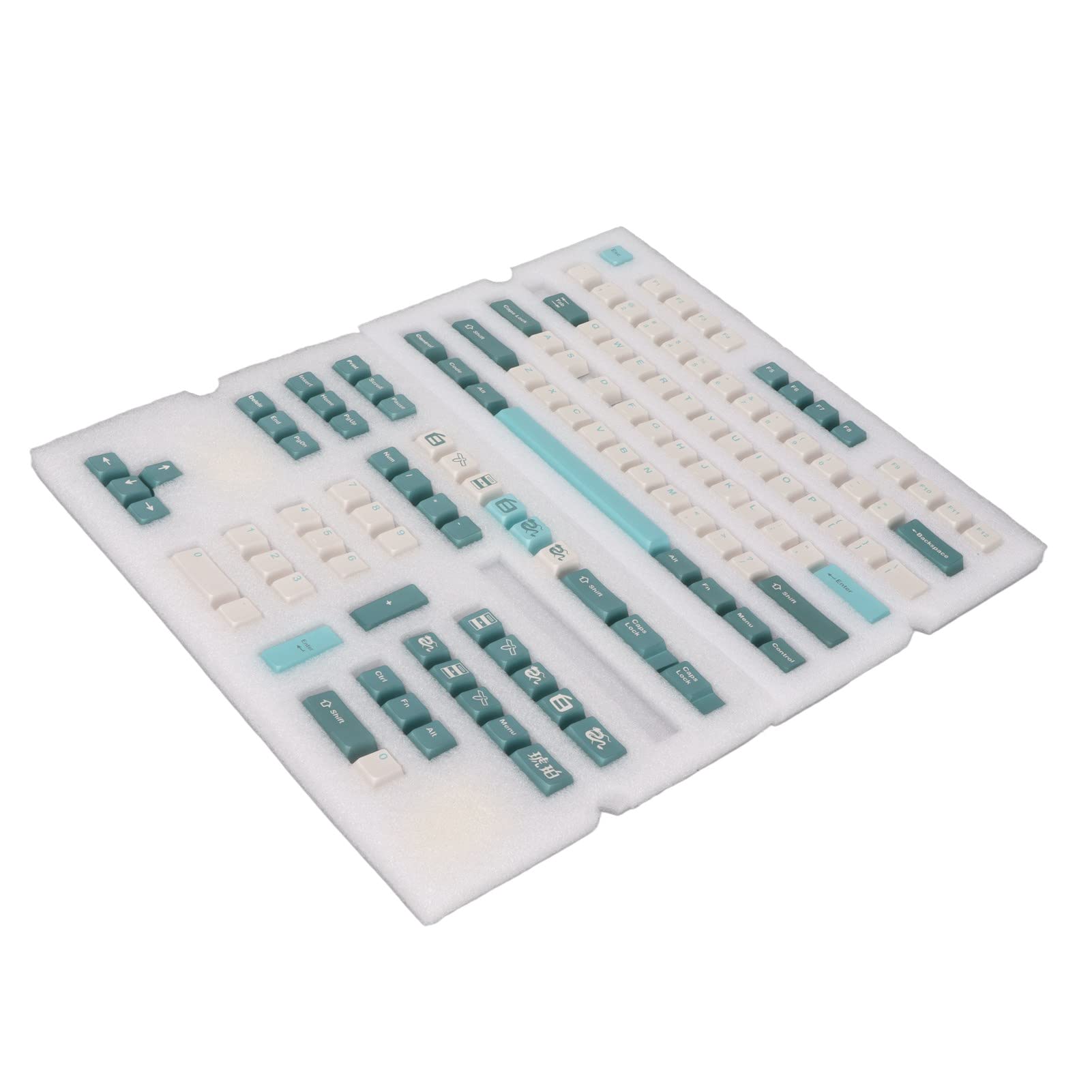 Aramox PBT Tasti 128, Profilo Cherry, Colori Vivaci (Crisoforo)