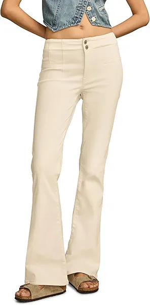 Lucky Brand Women's High Rise Seamed Stevie Flare