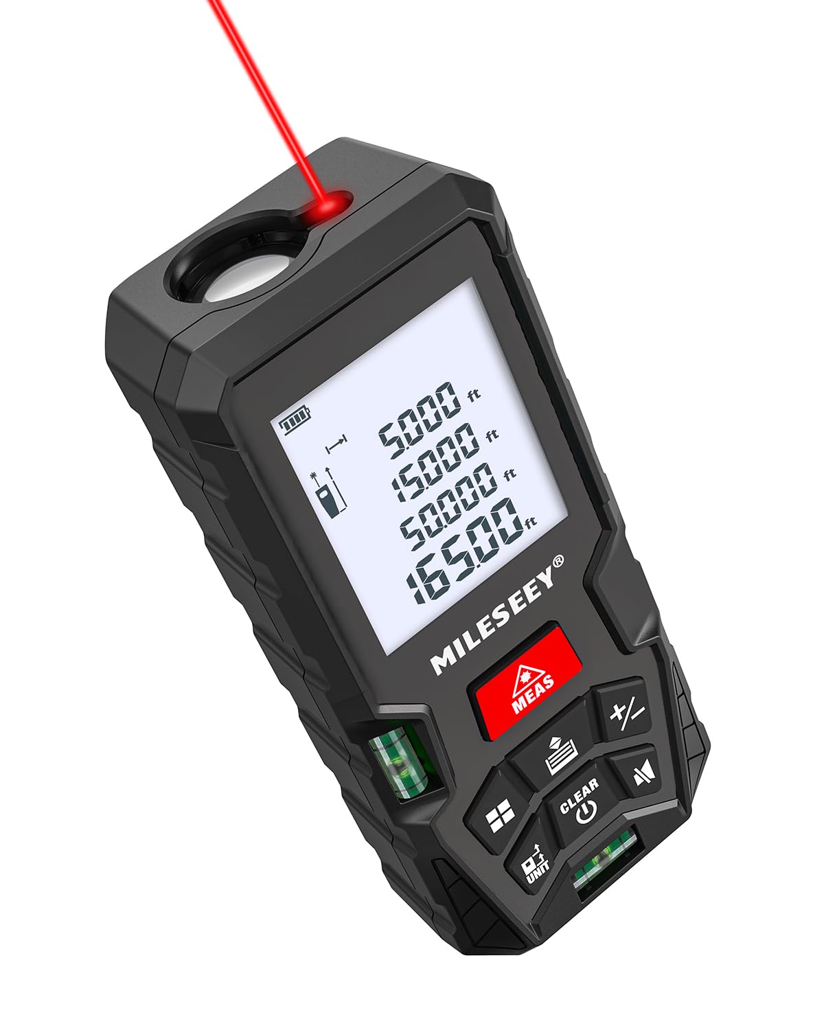 Digital Laser Distance Meter MiLESEEY 100m with Electronic Angle Sensor, ±2mm Accuracy, Auto Level & Height Measurement, Area/Volume/Pythagoras Modes, Backlit LCD, IP54, Battery Included-image-38