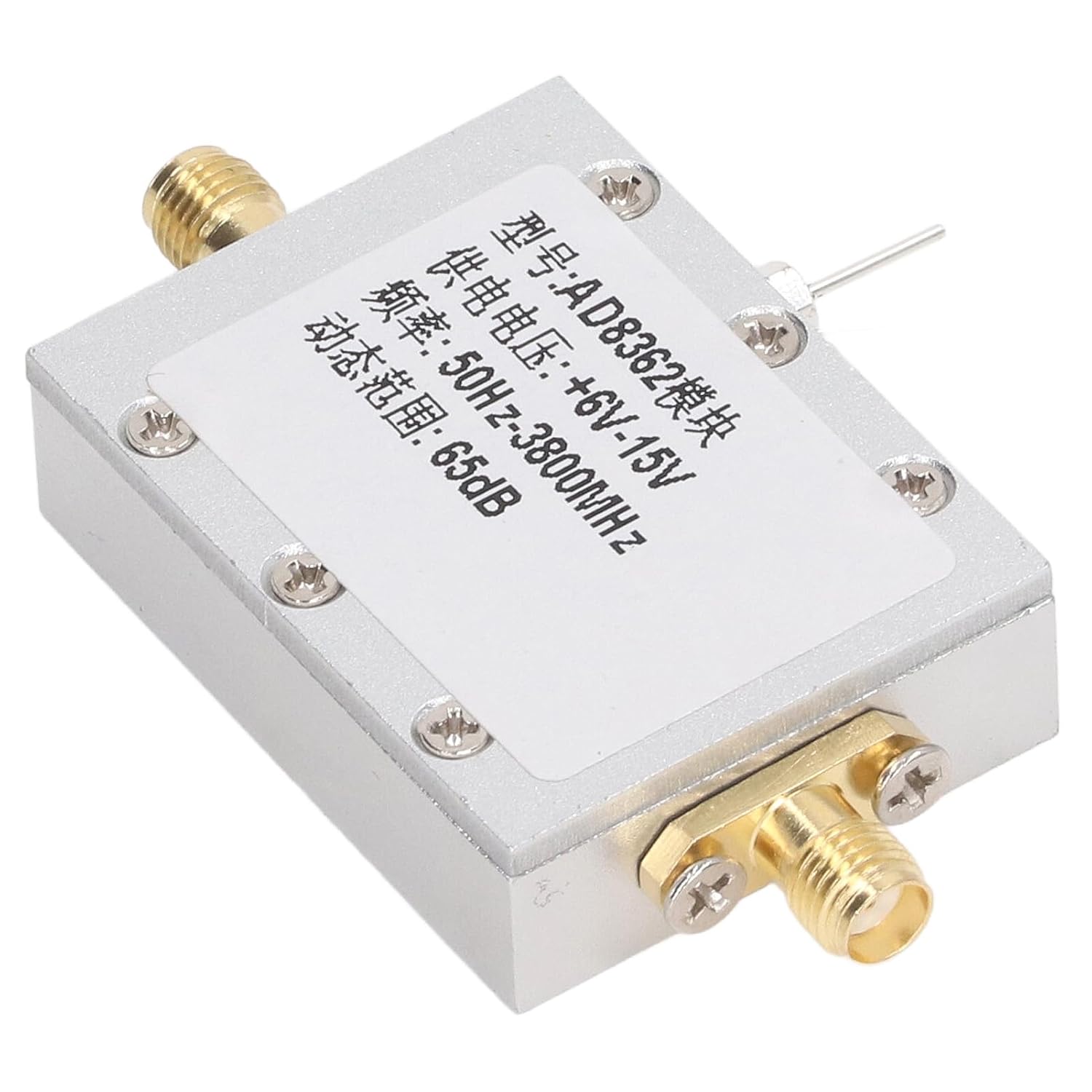 RF Power Meter Logarithmic Frequency Detector ?75dBm to 16dBm Ad8362 for Detection Ad8362 Offers Convenient Measurement The Voltage is Mode Input with Output of per