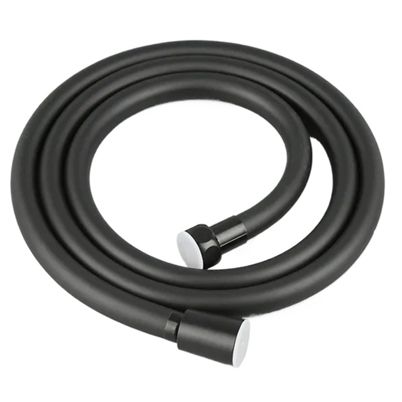 Djskldf Black Tubo Pvc 1.5/2/3/4M Silver Golden Pvc Shower Hose Universal Flexible Anti Winding Explosion-Proof Water Tube Bathroom Pipe(,150Cm)