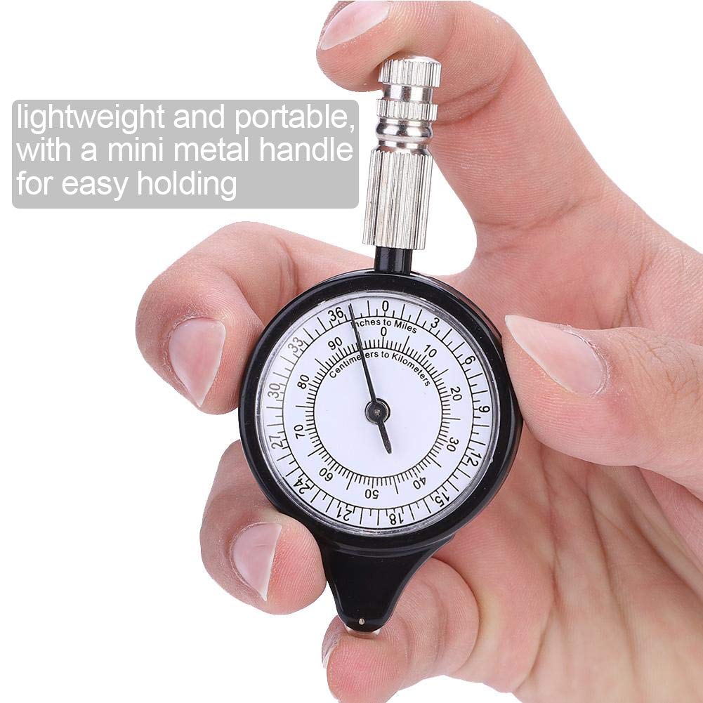 Map Measurer, Mini Outdoor Map Odometer Map Measuring Gauge