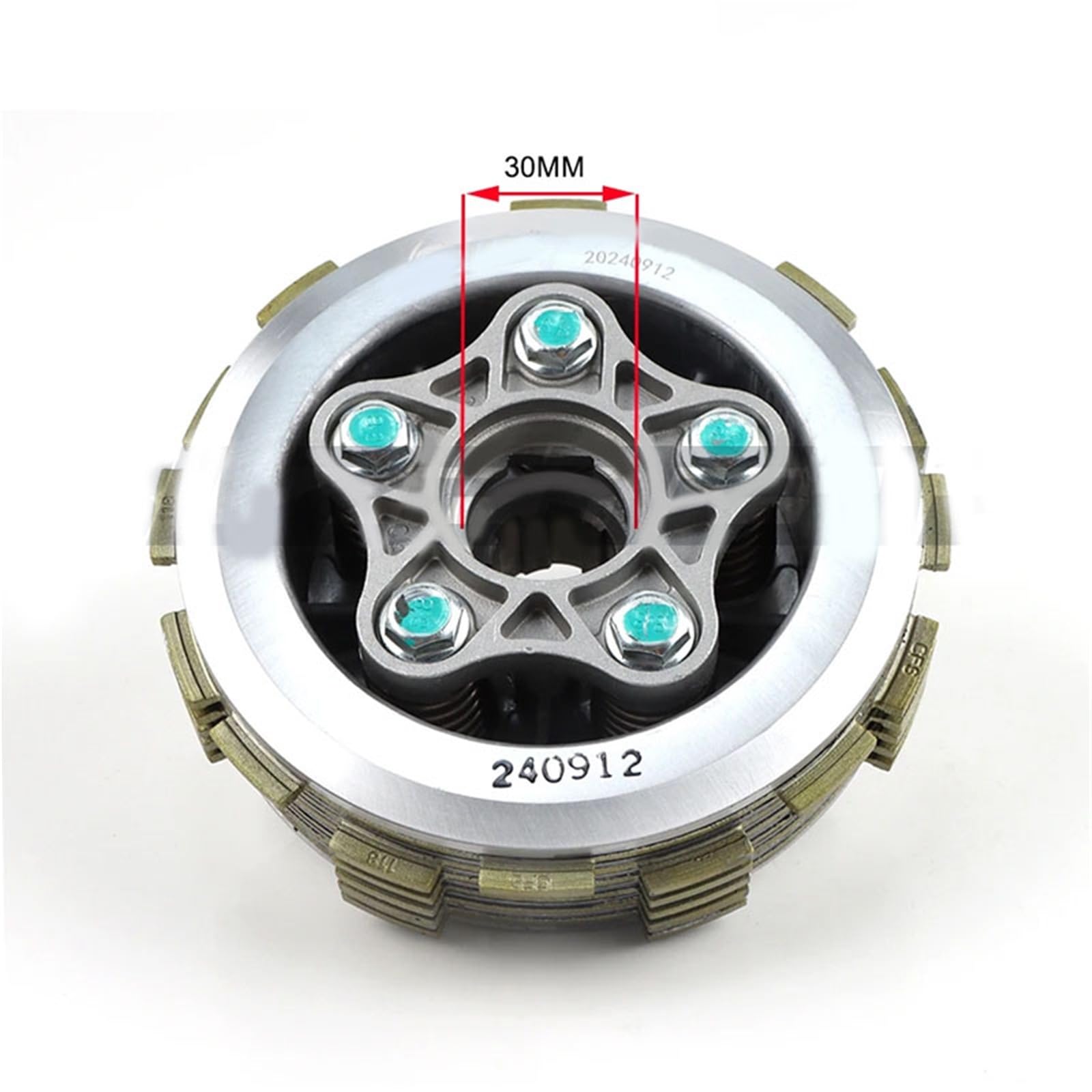6 Piastra Frizione Pad Cestino Centro Di Assemblaggio Gruppo Per CG150 150cc CG 150 Cg150 Cg Pezzi Ricambio Moto