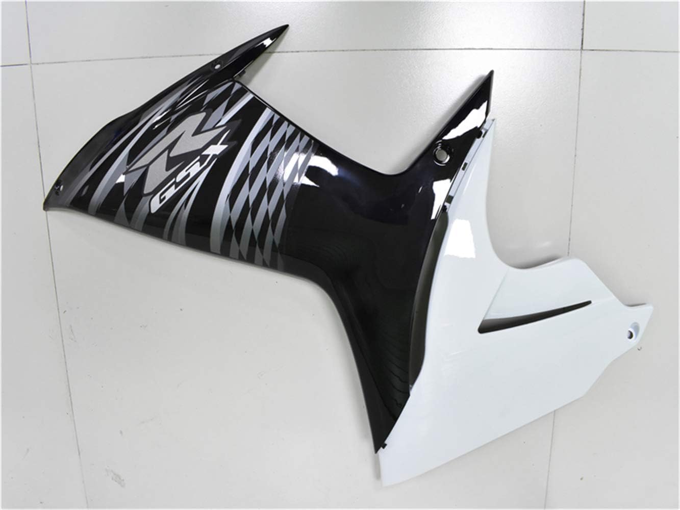 Fairing White Black Fit for Suzuki 2011-2024 GSXR 600 750 Injection ABS Plastics Aftermarket Bodywork Kit Set 2012 2013 2014 2015 2016 2017 2018 2019 GSX-R 600/750 YTL040