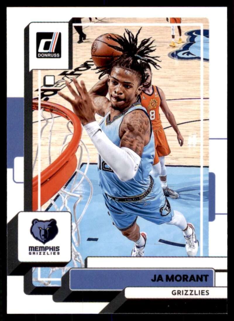 Amazon.com: 2022-23 Donruss #156 Ja Morant Memphis Grizzlies NBA