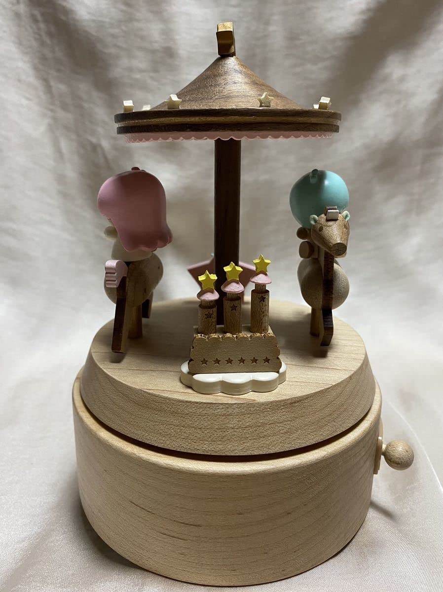 Amazon | キキララ 木製オルゴール レア 星に願いを 馬