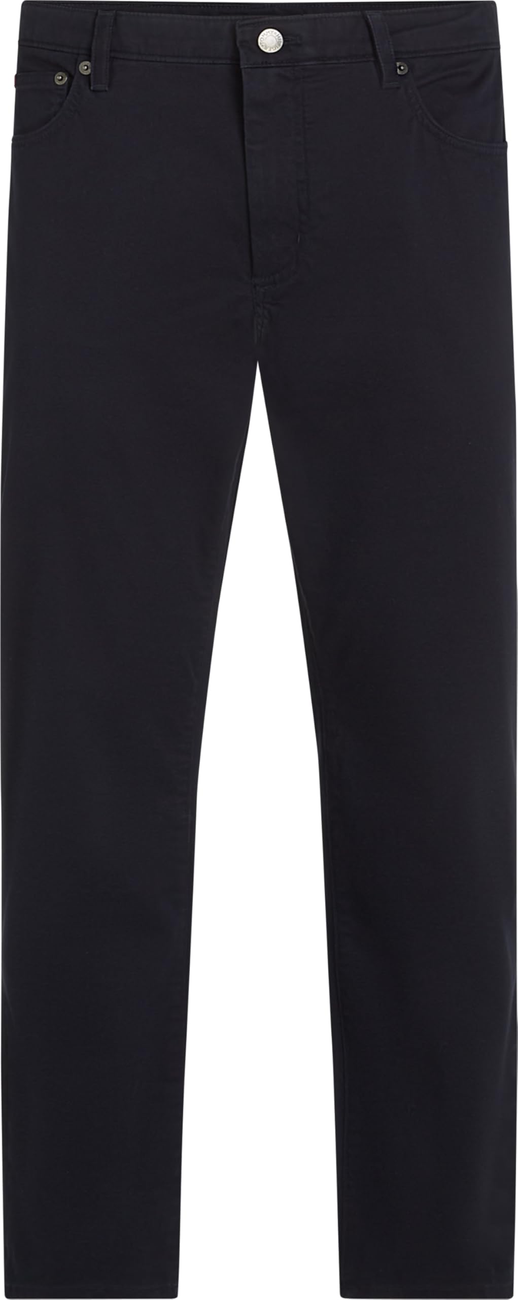 Tommy Hilfiger Men's Denton Cotton Satin Straight Leg Trousers, Blue (Desert Sky), 28W/38L
