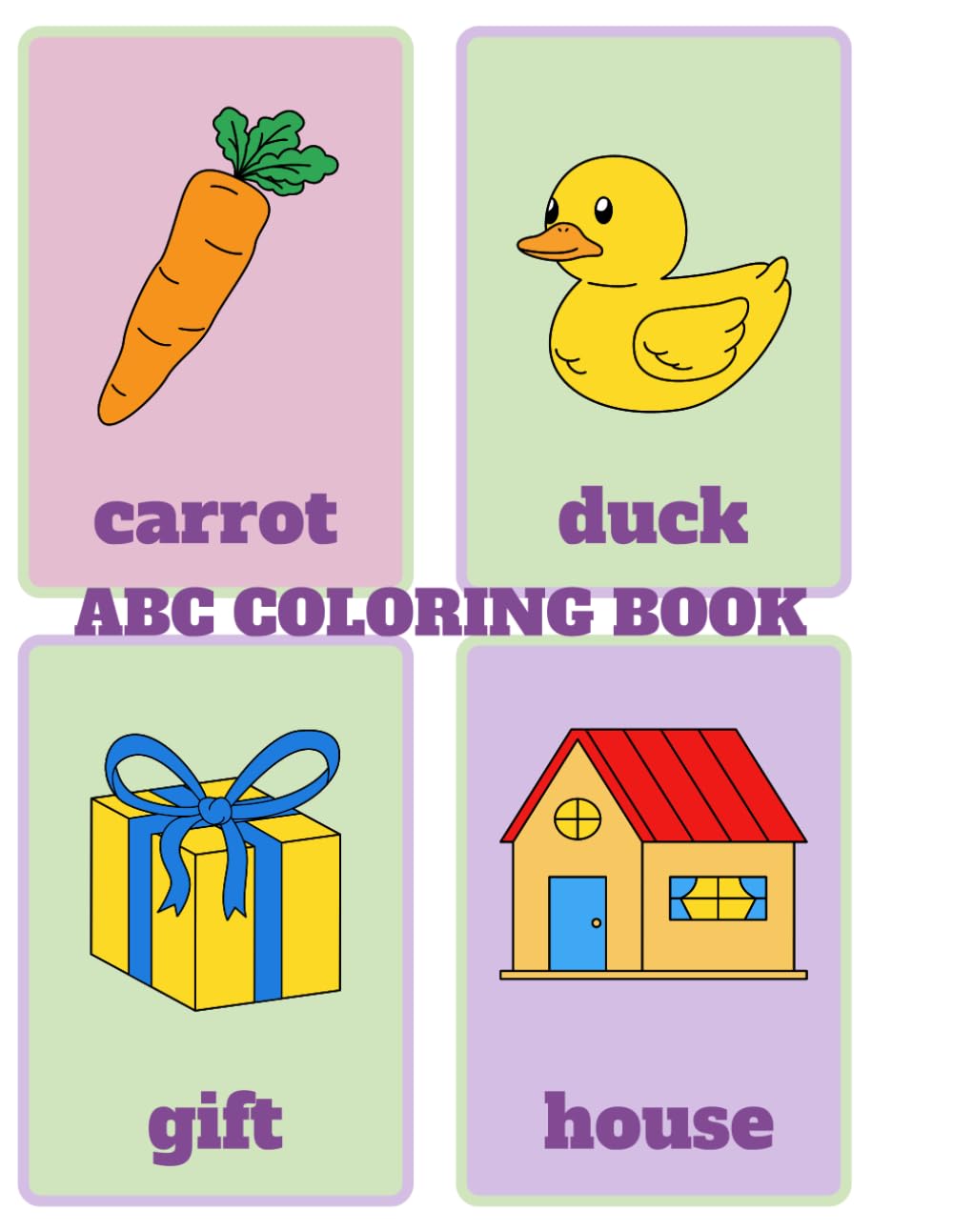 ABC coloring book!