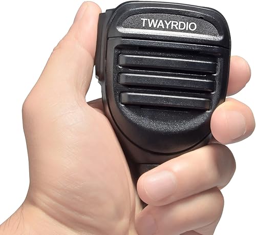 Miniatura 3 de TWAYRDIO Multi-pin Walkie Talkie Altavoz Mic, Micrófono compacto de hombro para radios Motorola XPR6100 XPR6350 XPR6550 XPR7350 XPR7550 APX900