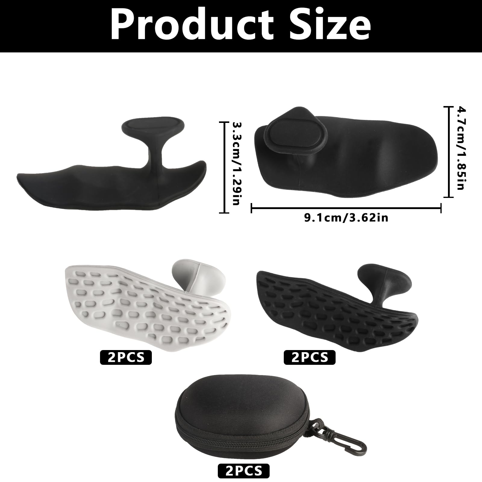 2 Pares de Fitness Grip Pads para Crosstraining y Entrenamiento, Calleras de Agarre para Entrenamiento de Fuerza, Agarres de Gimnasio Antideslizantes para Gimnasia, Hombres y Mujeres + 2 cajas