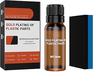 Plastic Parts Refurbish Agent, Plastic Parts refurbish Agent for car, Back to Black Plastic Restorer, car Restoring Liquid (30ml)