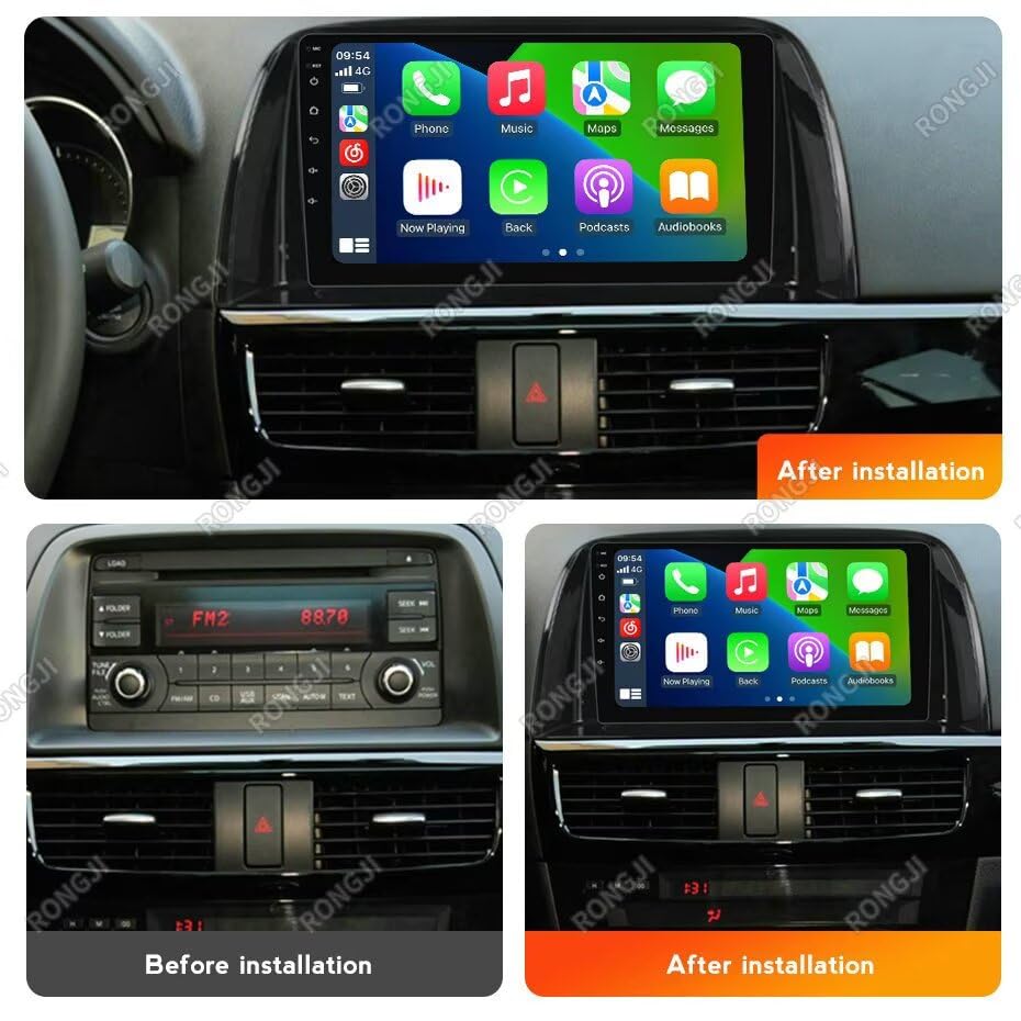 Amazon.com: Car Radio Stereo for Mazda CX-5 CX5 2012-2015 Dash Kit