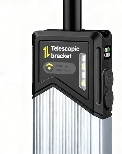 Miniatura 8 de Linterna LED  Linternas recargables con imán  Construcción compacta con agarre magnético, iluminación multimodo y estructura de lámpara extensible