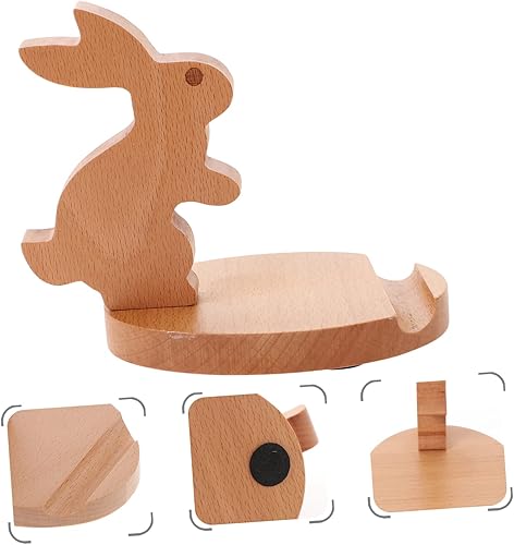 Miniatura 9 de Hemobllo Soporte de teléfono de conejo para tableta para automóvil, soporte para teléfono inteligente de Pascua, soporte para teléfono móvil,