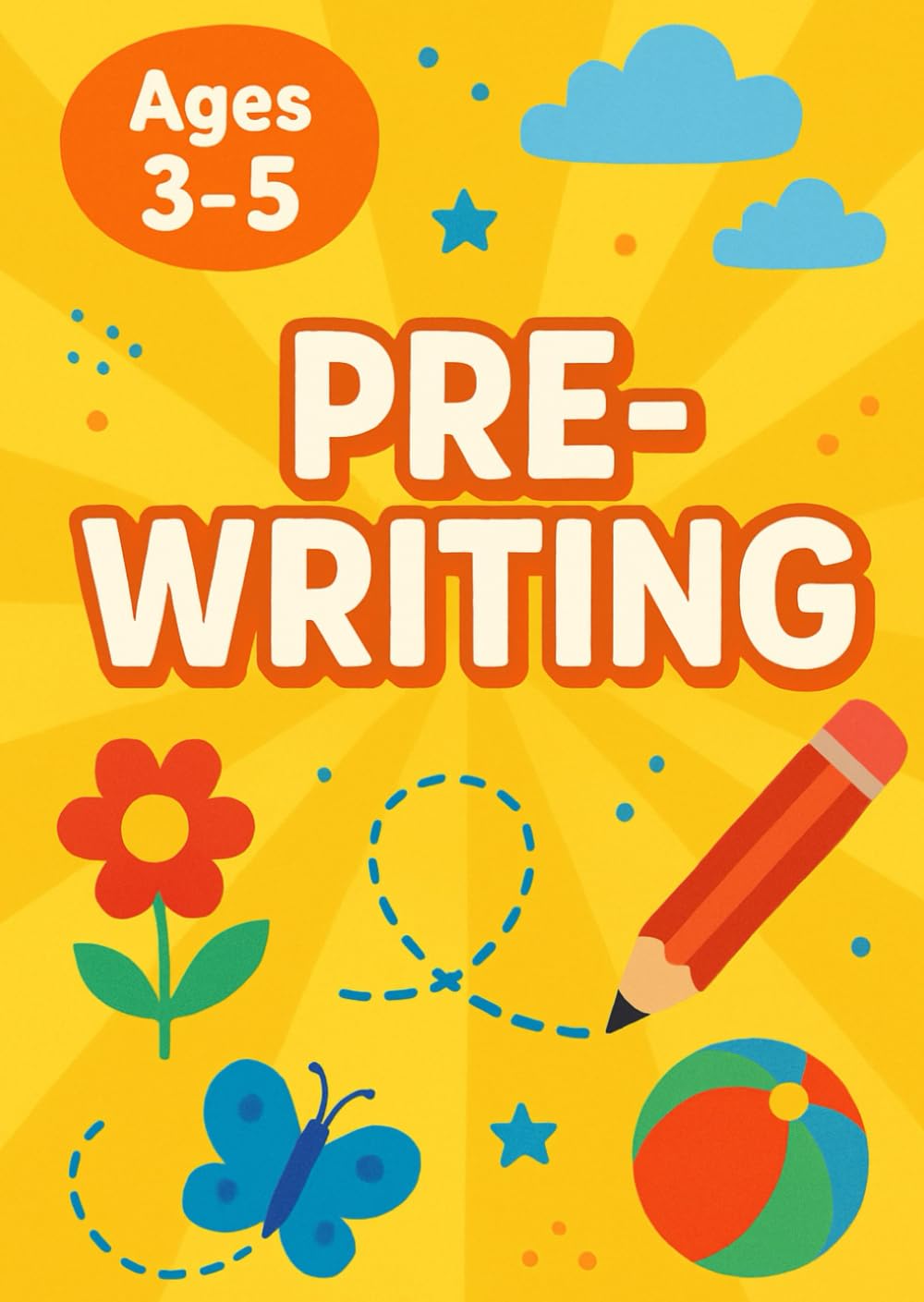 Pre-writing: Line Tracing and Pen Control Activity Book: Practice Lines, Shapes, and Patterns to Build Fine Motor Skills for Preschoolers