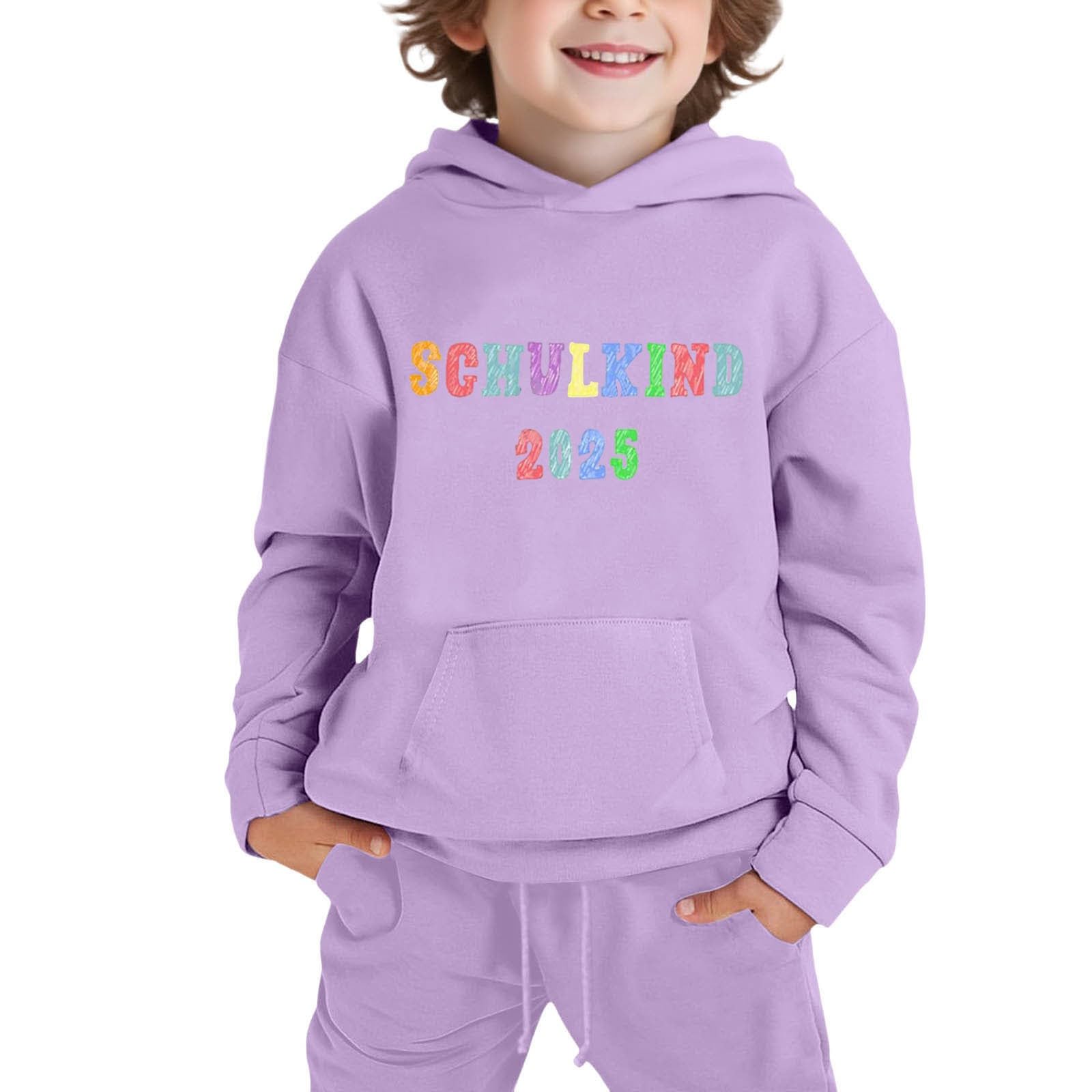 Ensemble sweat à capuche garçon confortable de 3 à 16 ans imprimé - 5