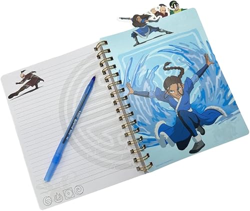 Miniatura 191 de Innovative Designs Disney Stitch - Cuaderno con pestañas Ohana, encuadernado en espiral, 144 páginas con rayas, 8 x 7 pulgadas, color azul