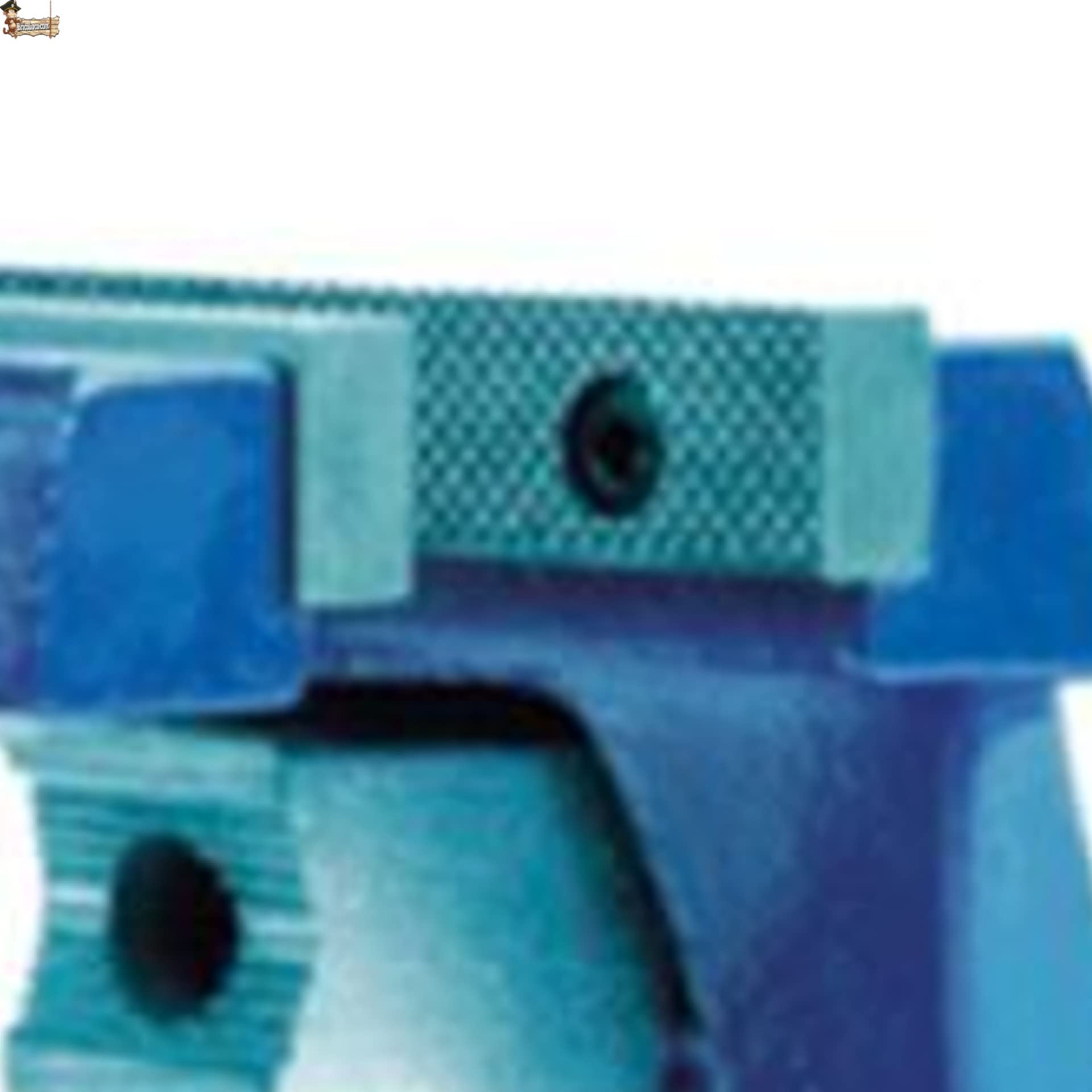 BricoLoco.com Tornillo de banco de trabajo profesional. Torno ajustable 100 mm. de acero para mesa. Mordazas planas y de tubo. Con yunque. Base giratoria. Herrero, mecánico, madera. (100 mm.)