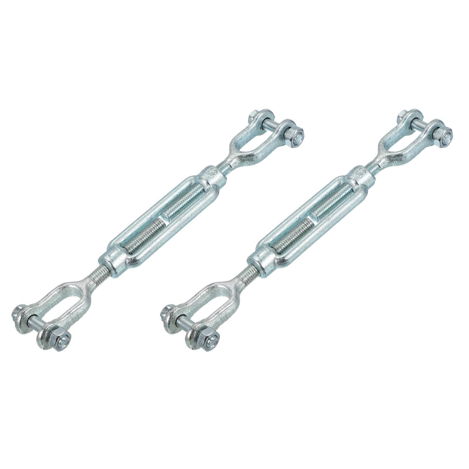 QUARKZMAN 2 Piezas M12(1/2") Tensores De Cable De Acero Galvanizado