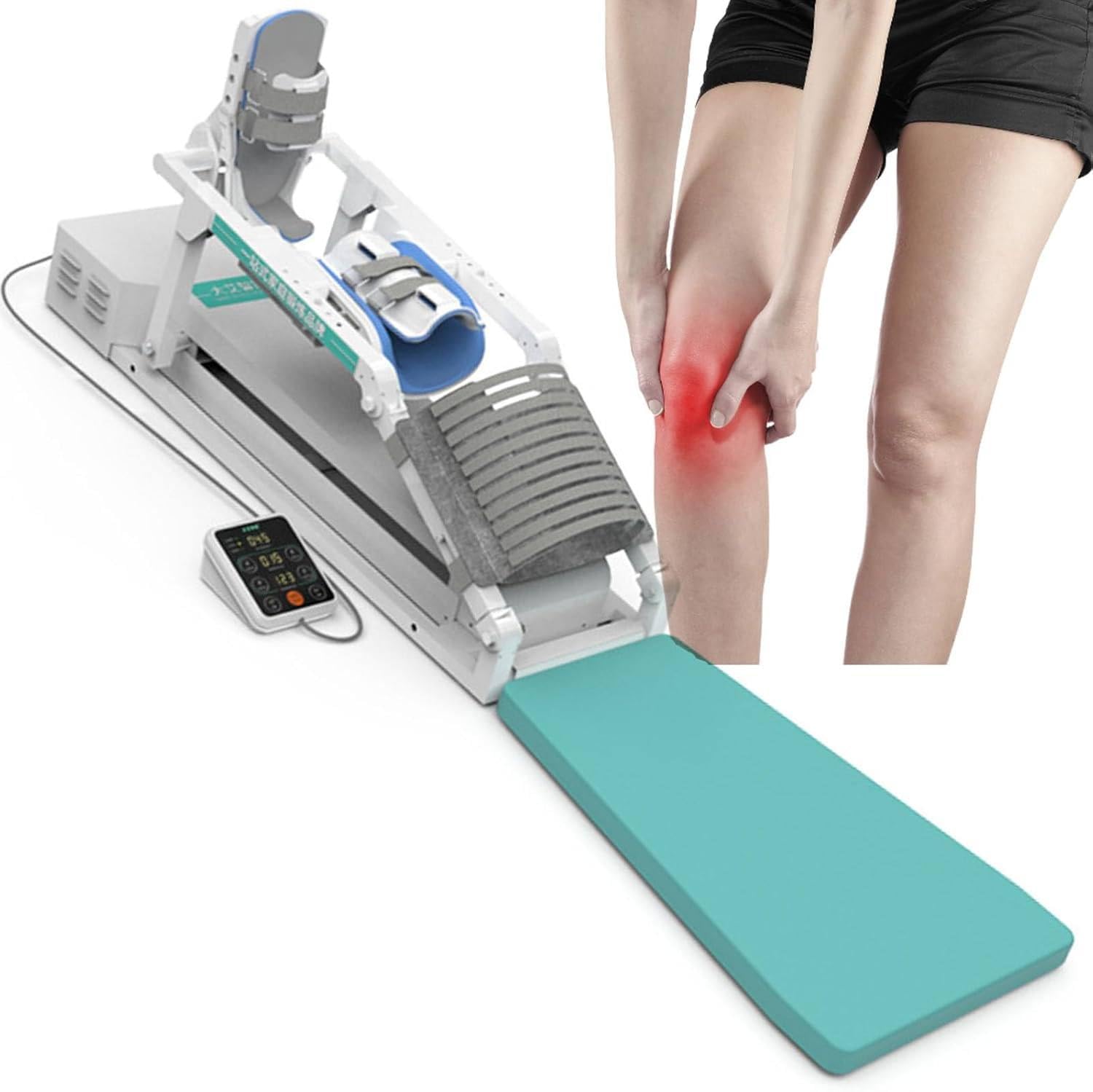 Trener Rehabilitacji Kolan Smart Knee, Maszyna Cpm Do łagodzenia Sztywności Kolan I Rekonwalescencji Pooperacyjnej, Regulowany Przyrząd Do ćwiczeń Nóg 0-140°