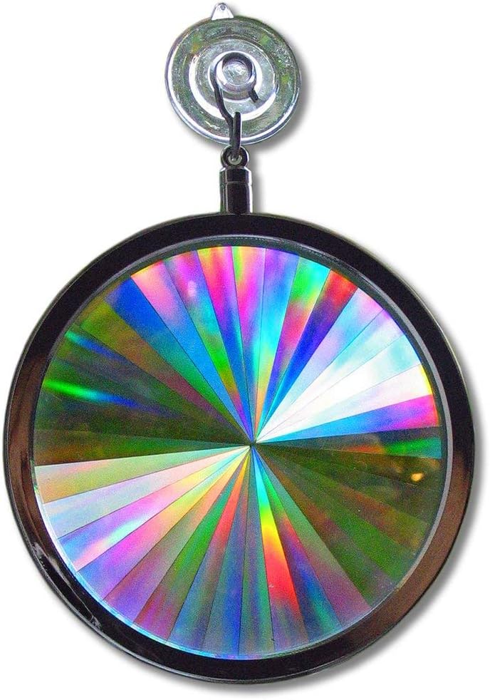 Suncatcher - Rainbow Axicon Window Sun Catcher - These Suncatcher are Great for Feng Shui : Patio, Lawn & Garden