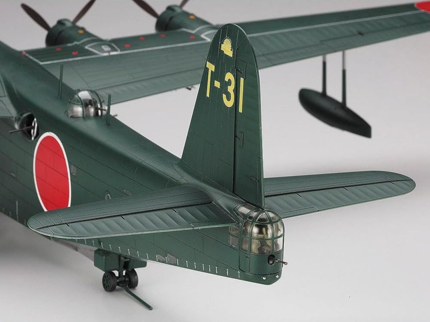 ハセガワ 1/72 日本海軍 川西 H8K2 二式大型飛行艇 12型 プラモデル E45