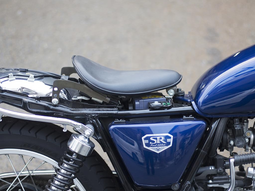 【CLIFF】sr400 500 シート CLIFF】sr400 500 シート SR400/500 キャニオンシート ブラック