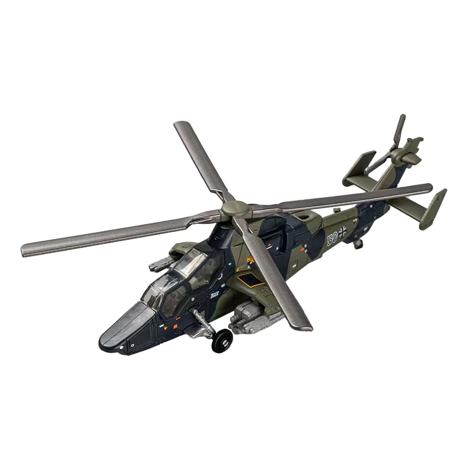 KIXZSAZ Helicopter Toy Aircraft Model Kit Easy Assembly Developing Intellectual Skills Toy for Kids Aircraft Helicopter is Made Sturdy PP is Built to Last, 19x18x6cm