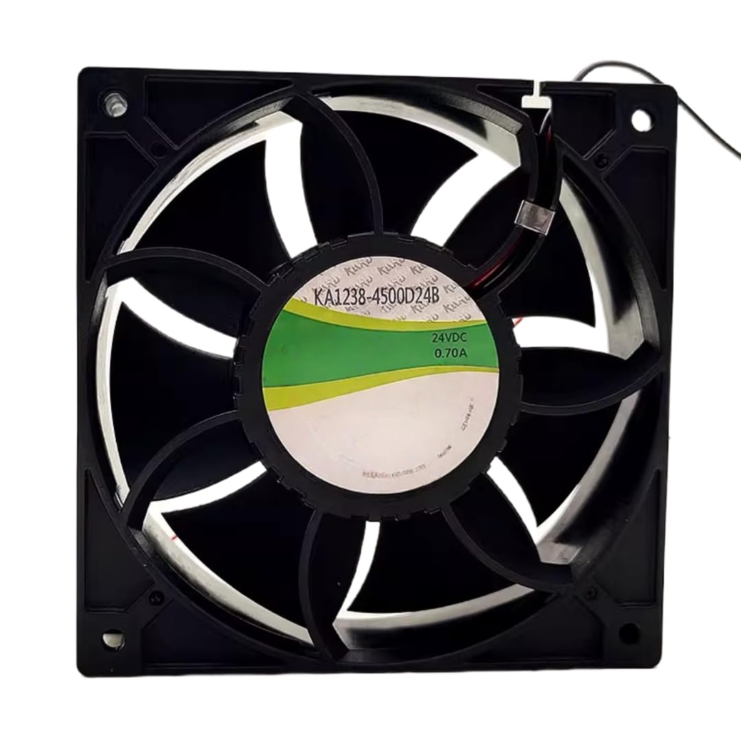 Ventilateur KA1238-4500D24B 4200RPM à fort débit d'air pour refroidissement DC24V